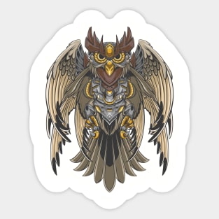 Mech Owl Sticker